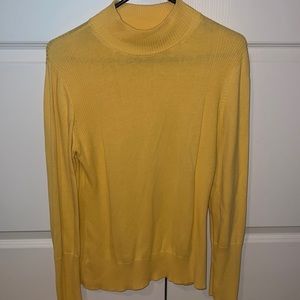 Yellow Turtle Neck